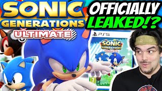 Sonic Generations Ultimate Officially Leaked  Trailer At PlayStation State of Play Confirmed [upl. by Anekahs873]