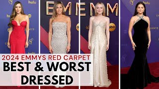 2024 Emmys Red Carpet  Emmy Awards 2024  Best and Worst Dressed Celebrities [upl. by Manup]