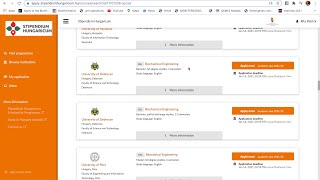 Step by step application for Stipendium HungaricumSCYP scholar how to apply stipendium hungaricum [upl. by Rodama]