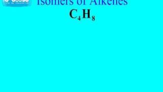 Structural Isomers of Alkenes [upl. by Gargan]