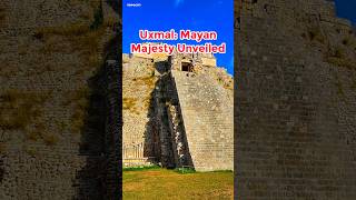 UNESCO World Heritage Sites Uxmal Pyramid Yucatán Mexico shorts unescoworldheritage [upl. by Ltney]