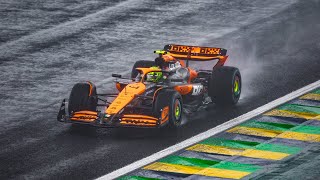 Formule 1  Norris partira en pole position du Grand Prix du Brésil Verstappen 17e sur la grille [upl. by Novla]