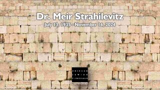 Dr Meir Strahilevitz [upl. by Grizel]