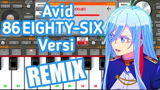 86 Eighty Six Ending Avid Versi Remix Sawano Hiroyuki [upl. by Gerbold]