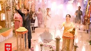 Prachi and Rheas DANCE OFF at Ganpati celebrations  Upcoming on Kumkum Bhagya [upl. by Ecyla152]