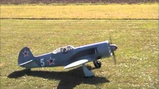 Yak 11 mit Moki Sternmotor [upl. by Suolkcin698]