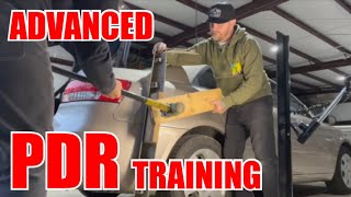 ADVANCED PAINTLESS DENT REPAIR TRAINING [upl. by Palladin]