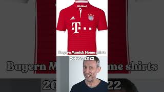 Bayern 2223 home shirt lastchristmas bayernmunich bundesliga footballkits football [upl. by Manouch]