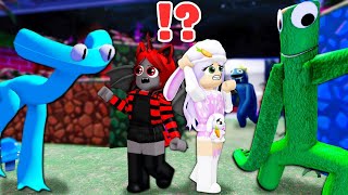 RAINBOW FRIENDS 2 But We CANT HIDE With Moody Roblox [upl. by Otrebliw]