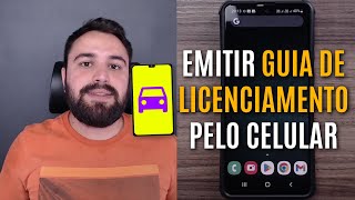 COMO EMITIR GUIA PARA PAGAMENTO DE LICENCIAMENTO DE VEÍCULOS PELO CELULAR [upl. by Damien427]