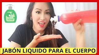 JABON LIQUIDO CASERO  PREVENGA EL CORONAVIRUS LAVANDO SUS MANOS CADA 20 MINUTOSdesinfectante [upl. by Hullda97]