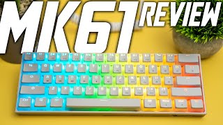 GamaKay MK61 60 Mechanical Keyboard Unboxing and Review  Pudding Keycaps Stock [upl. by Dawn]