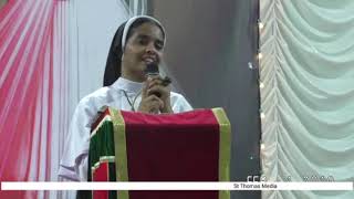 Powerful talk  Sr Ann Maria S H [upl. by Glarum766]