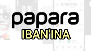 PAPARA IBANINA PARA GÖNDERME [upl. by Nirihs]