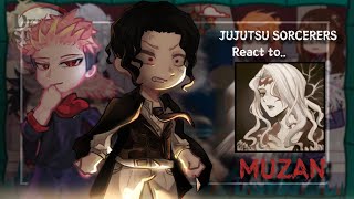 Jujutsu Kaisen react to Muzan as Sukunas brother  Demon slayer amp Jujutsu kaisen  Made by Yukra [upl. by Nuyh53]