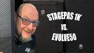 Yamaha Stagepas 1k vs EV Evolve 50  Battle of the Linearay [upl. by Tamanaha659]