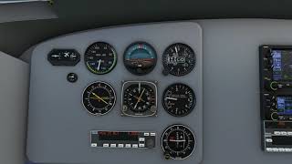 Microsoft Flight Simulator 2020 PC6  KAP140 HDG Test 38 [upl. by Darnoc822]