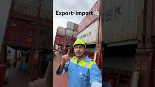 Container Export Import Profit🛳️☠️🗿 explore business reels containership shortvideo [upl. by Hinch548]