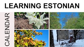 Learning Estonian 29 Calendar learningestonian estonia [upl. by Irbua]