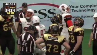 IFL Week 9 Empire Strike Barnstormers 5434 [upl. by Notsnarc]