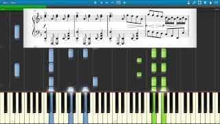 Code Geass R2  Madder Sky  Piano Tutorial Synthesia  Sheets [upl. by Atsirak]