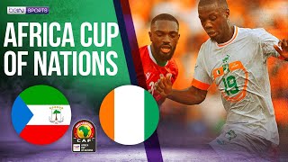 Equatorial Guinea vs Ivory Coast  AFCON 2023 HIGHLIGHTS  01222024  beIN SPORTS USA [upl. by Tobit992]