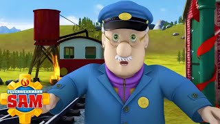 Eisenbahnfeuer  Feuerwehrmann Sam  Cartoons für Kinder [upl. by Adella]