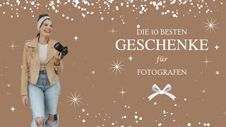 Die 10 besten Geschenke für Fotografen 2024 [upl. by Renado849]