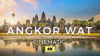 Angkor Wat  UNESCO Cambodia  Cinematic Travel Video 4K [upl. by Babcock]