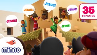 How Jesus Disciples Changed the WORLD  6 Animated Bible Stories for Kids [upl. by Yeslek]