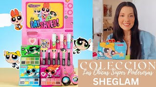 NUEVA COLECCION DE MAQUILLAJE  The POWER PUFF GIRLS  SHEGLAM  CATHY TIPS [upl. by Sperry]