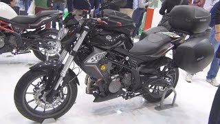 Benelli BN 302 Black 2017 Exterior and Interior in 3D [upl. by Boleyn2]