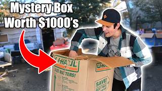 I Bought A HUGE Garage Sale Mystery Box Worth 1000s [upl. by Naened]