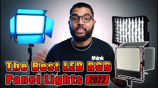 The Best LED RGB Panel Lights for YouTube Videos in 2022 [upl. by Ahsilem]