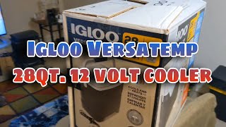 Igloo Versatemp 28 qt 12 volt cooler [upl. by Aliakam965]