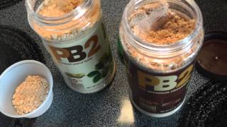 PB2 Powdered Peanut Butter Taste Test [upl. by Orimisac865]