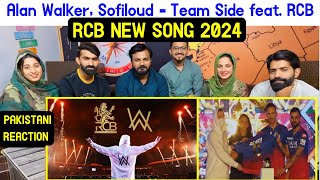 Reaction on Alan Walker Sofiloud  Team Side feat RCB [upl. by Hearsh]