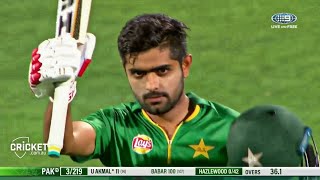 Babar Azam 100109 vs Australia 5th ODI 2017 Adelaide I ball by ball highlights [upl. by Anavas334]