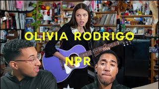 RappersProducers React to Olivia Rodrigo NPR Tiny Desk Performance [upl. by Dincolo186]