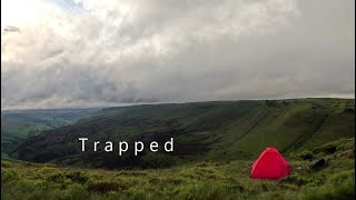 Unexpected RELENTLESS rainstorm on top of Kinder Solo camping [upl. by Ontina]