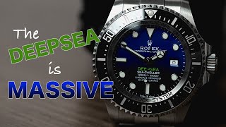 Is the Rolex Deepsea too big [upl. by Chadbourne]