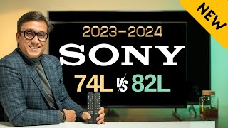 Sony 74L TV vs Sony 82L TV  Sony X82L TV  Sony X74L TV  Best TV in 2023 [upl. by Ahsilek676]