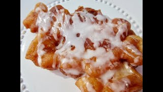 Homemade Apple Fritters  Apple Fritter Recipe [upl. by Heyes705]