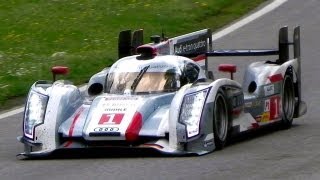 340 kmh Fly Bys  2013 Audi R18 ETron Quattro LMP1 [upl. by Ellehsar]