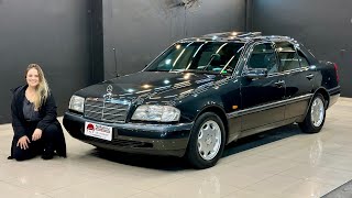 MercedesBenz C280 Elegance 1994 com APENAS 37 mil quilômetros 😎 [upl. by Laurella]