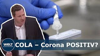 ÖSTERREICH FPÖPolitiker will mit Cola beweisen dass CoronaSchnelltests nutzlos sind [upl. by Ymmit68]