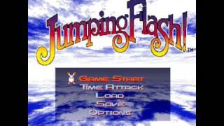 Jumping Flash Music  World 32 Demo Level [upl. by Cayser470]