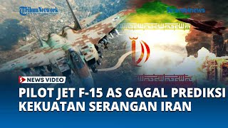 Pilot Jet F 15 AS Tak Menyangka Serangan Iran Sangat Besar ke Israel hingga Kehabisan Misil [upl. by Shumway329]