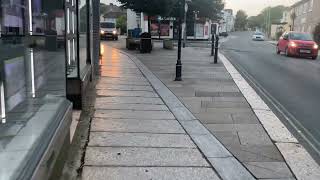 A early morning walk of Camborne mining town cornwall walkthrough kernow [upl. by Moria504]