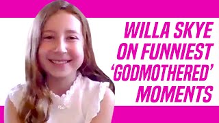 Godmothered Disney Star Willa Skye Recalls Funniest Moments on Set [upl. by Leupold134]